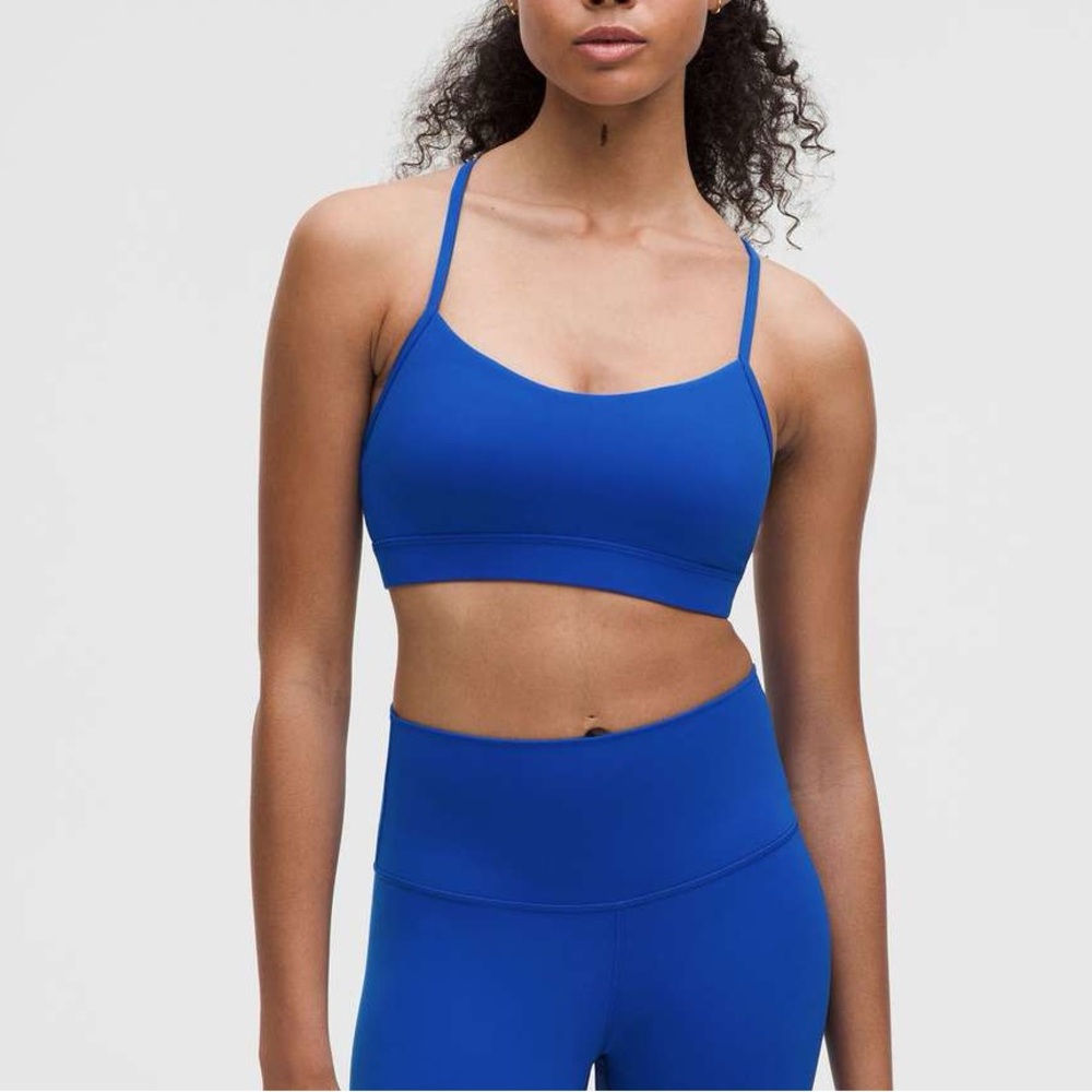 lululemon athletica Blue Sports Bra